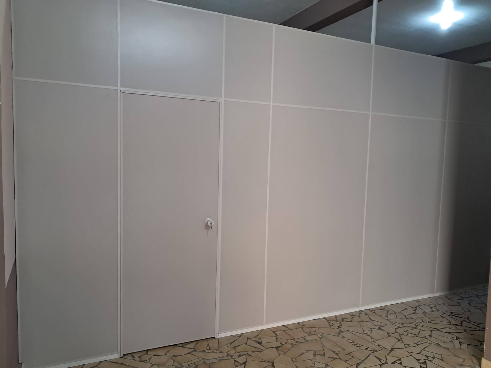 Ambiente com divisória